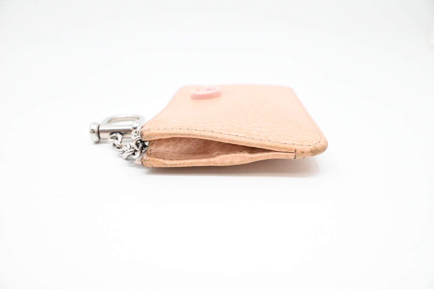 Gucci Card Case in Pink Leather