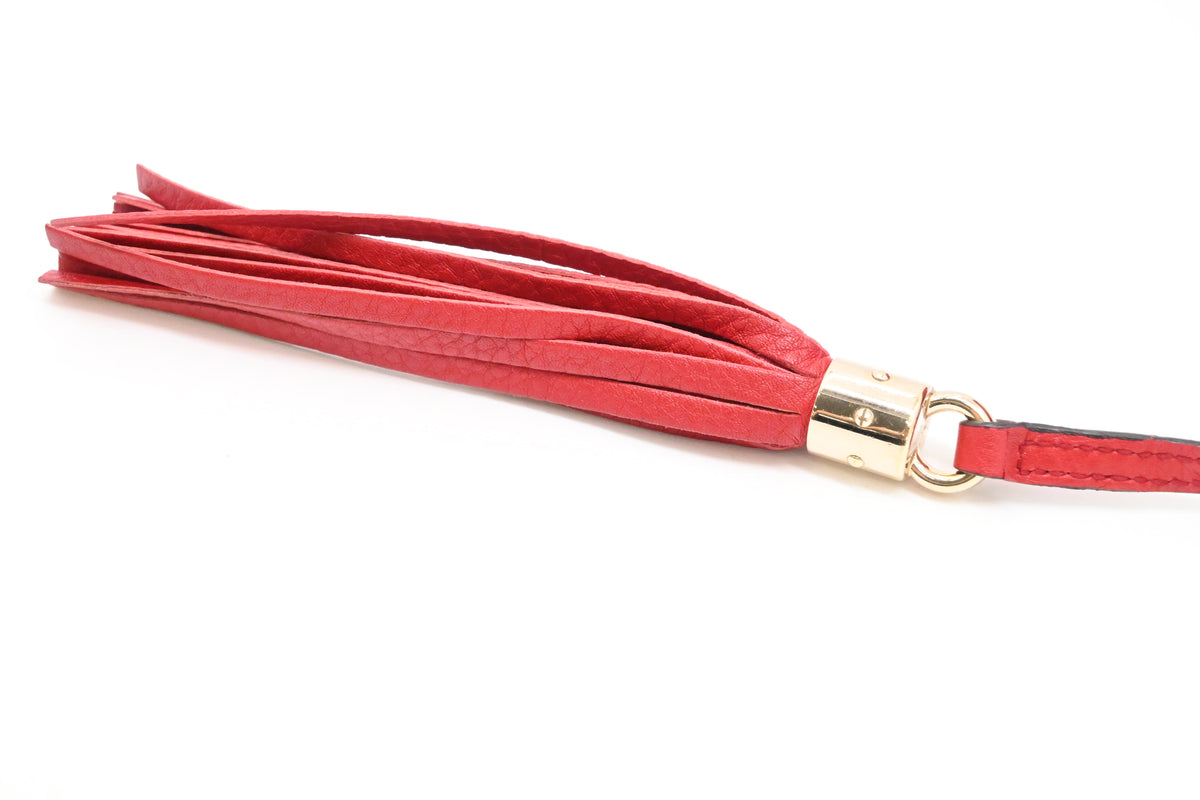 Gucci Soho Chain Shoulder Bag in Red Leather