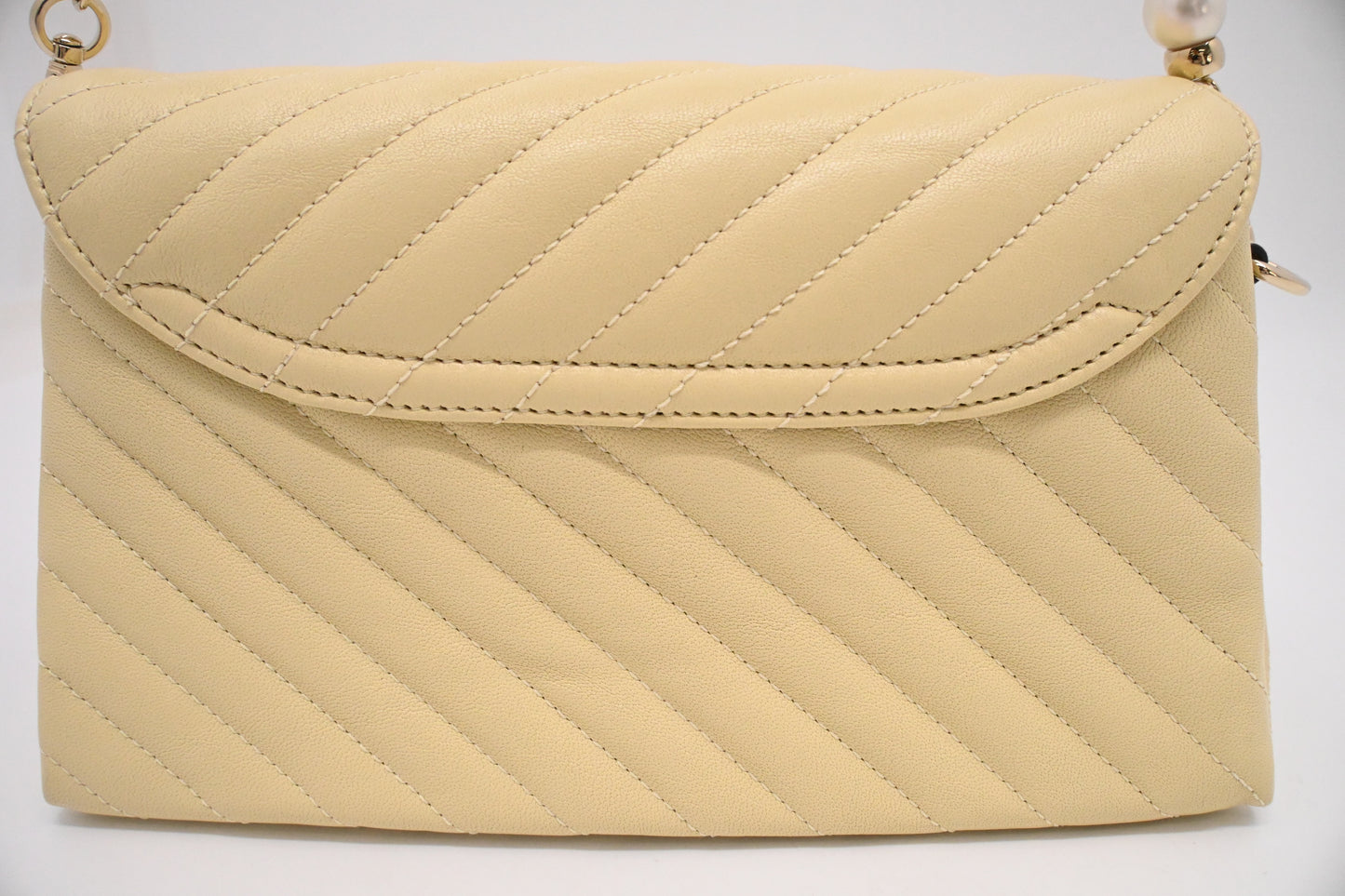 Jimmy Choo 2way Bag in Butter Milk Leather