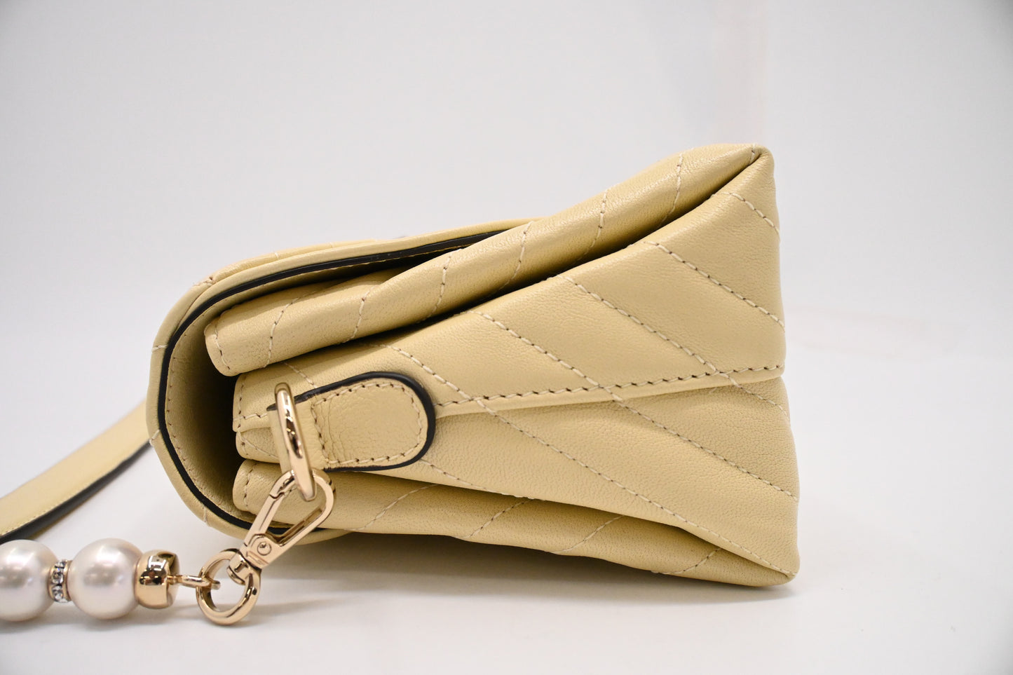 Jimmy Choo 2way Bag in Butter Milk Leather