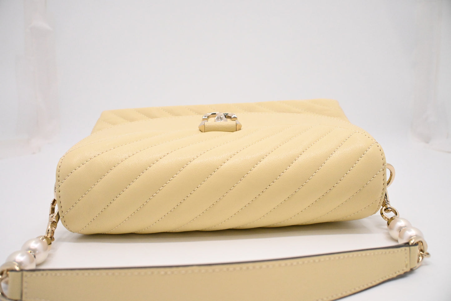 Jimmy Choo 2way Bag in Butter Milk Leather