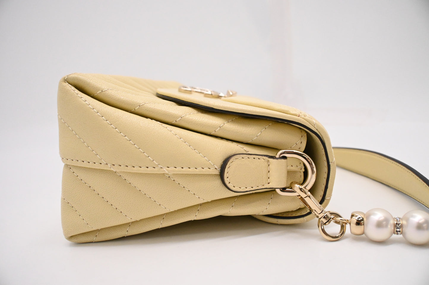 Jimmy Choo 2way Bag in Butter Milk Leather
