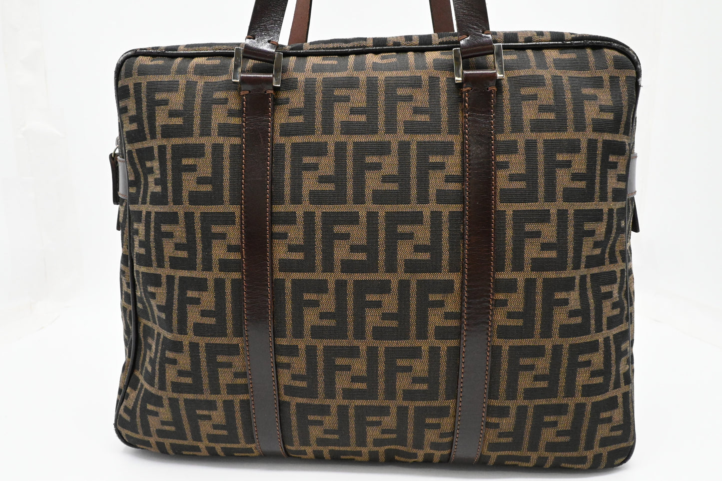Fendi Shoulder Bag in Zucca Canvas