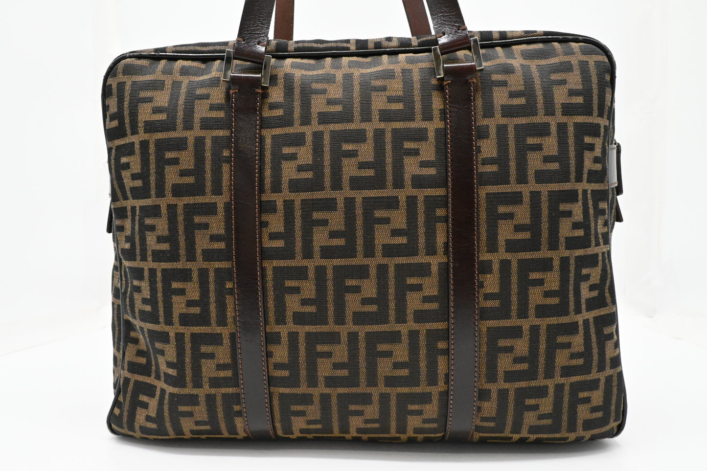 Fendi Shoulder Bag in Zucca Canvas