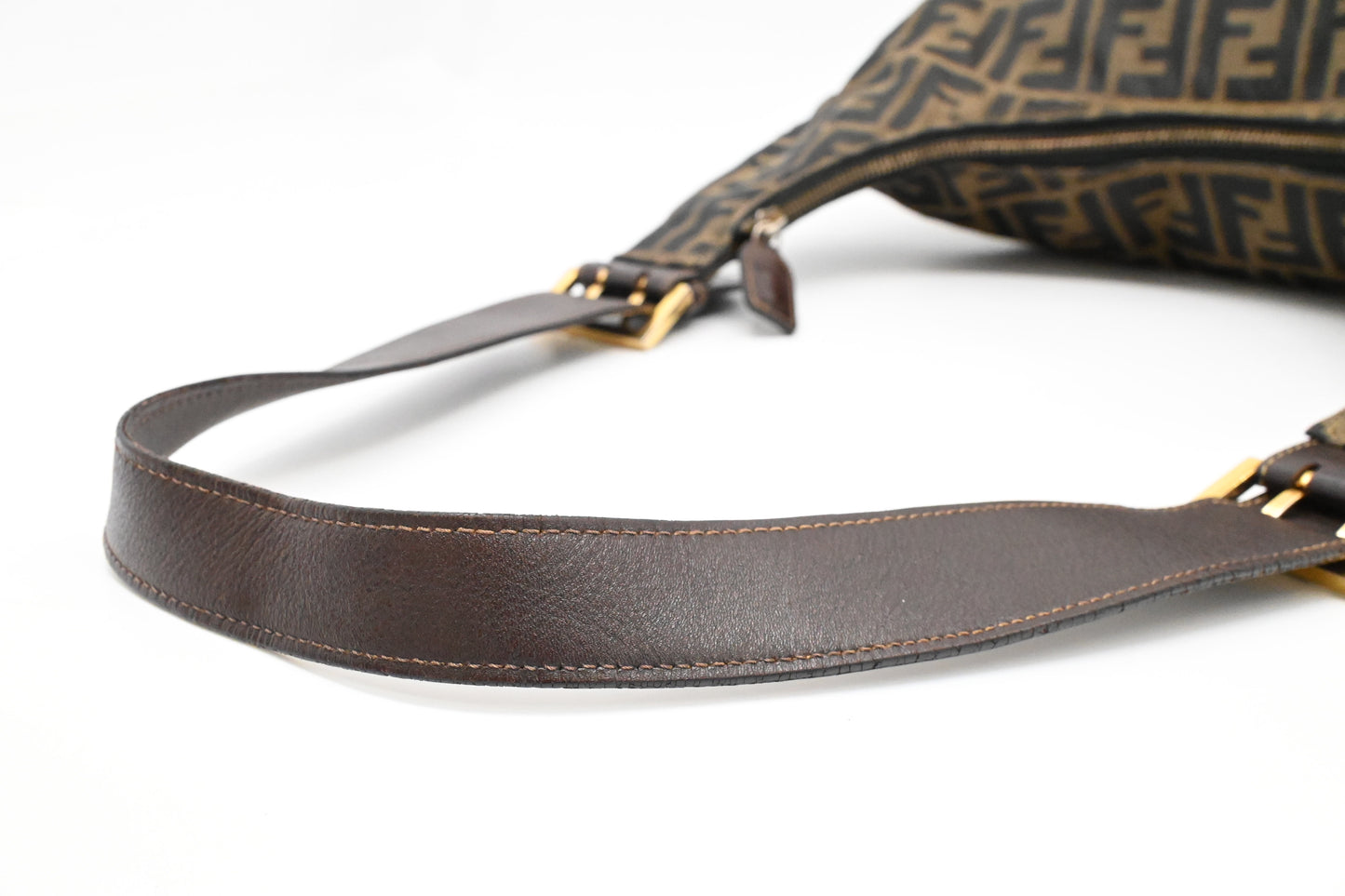 Fendi Shoulder Bag in Zucca Canvas