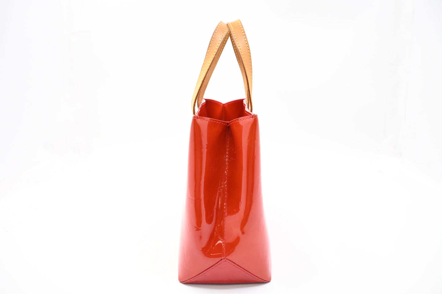 Louis Vuitton Reade PM in Rouge Grenadine Vernis Leather