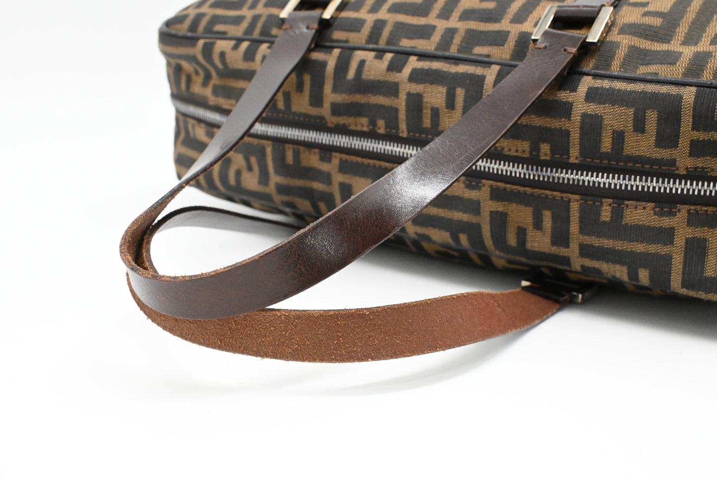 Fendi Shoulder Bag in Zucca Canvas
