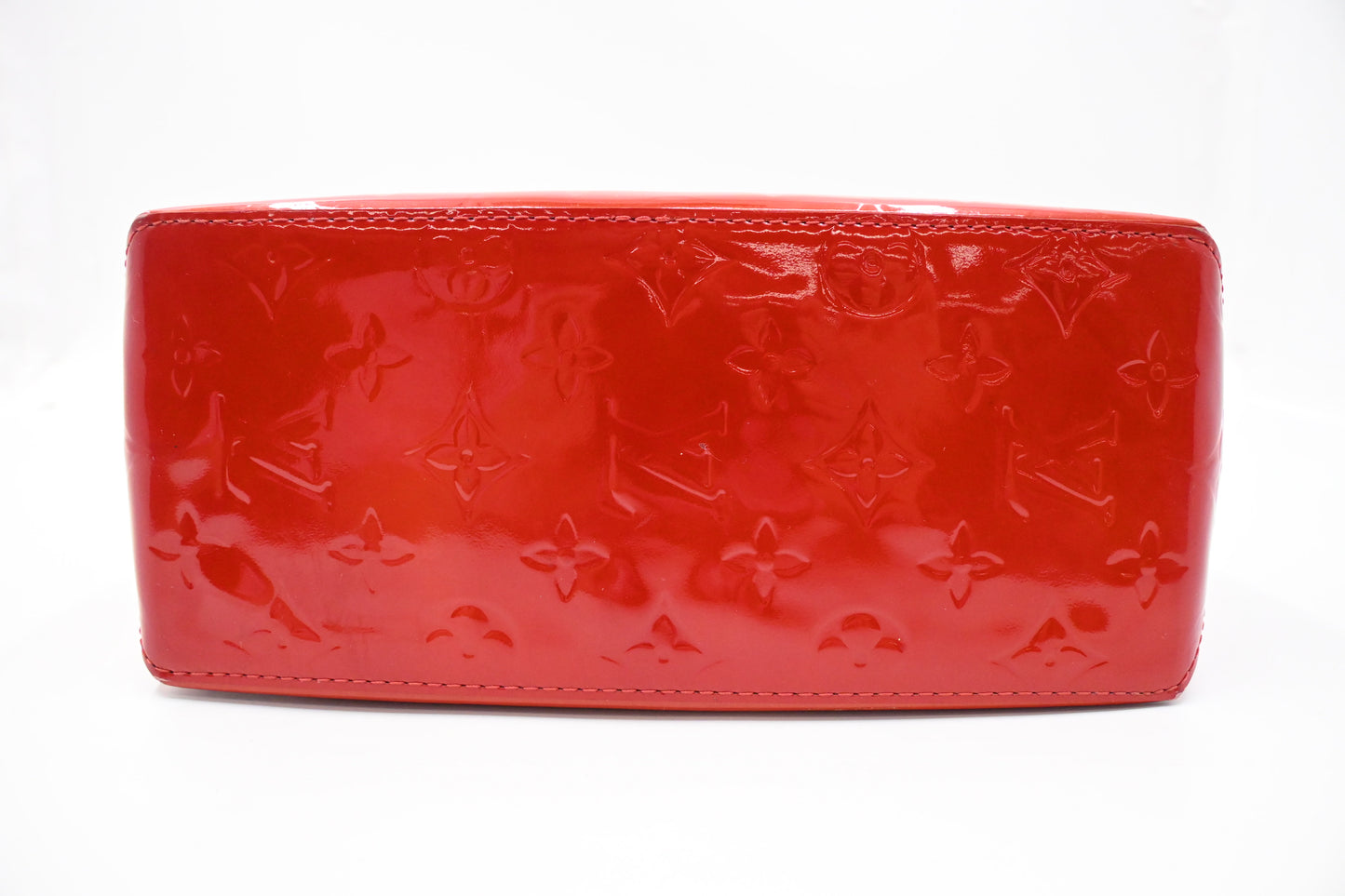 Louis Vuitton Reade PM in Rouge Grenadine Vernis Leather