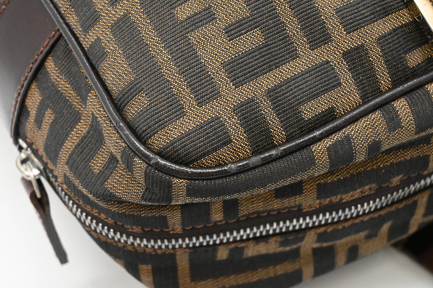 Fendi Shoulder Bag in Zucca Canvas