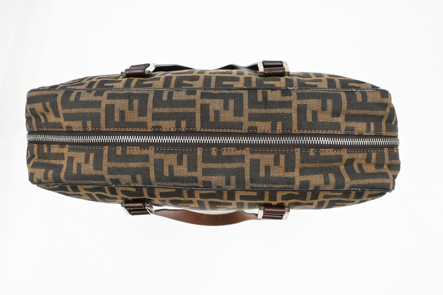 Fendi Shoulder Bag in Zucca Canvas