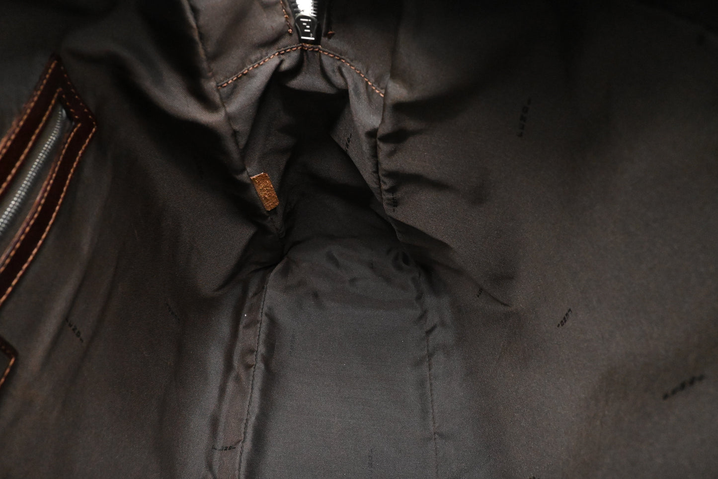 Fendi Shoulder Bag in Zucca Canvas