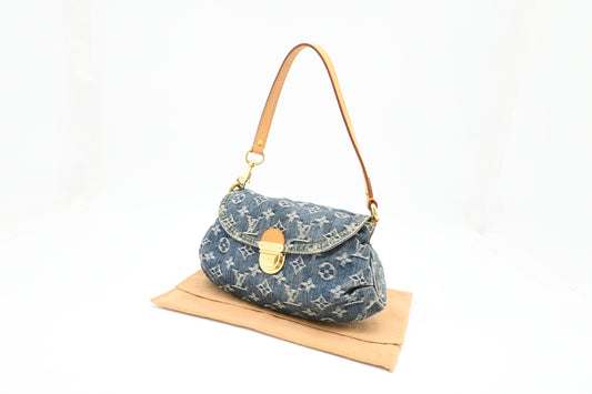 Louis Vuitton Mini Pleaty in Monogram Denim