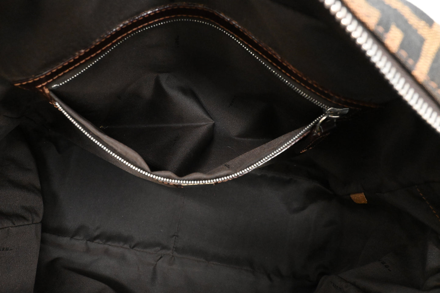 Fendi Shoulder Bag in Zucca Canvas