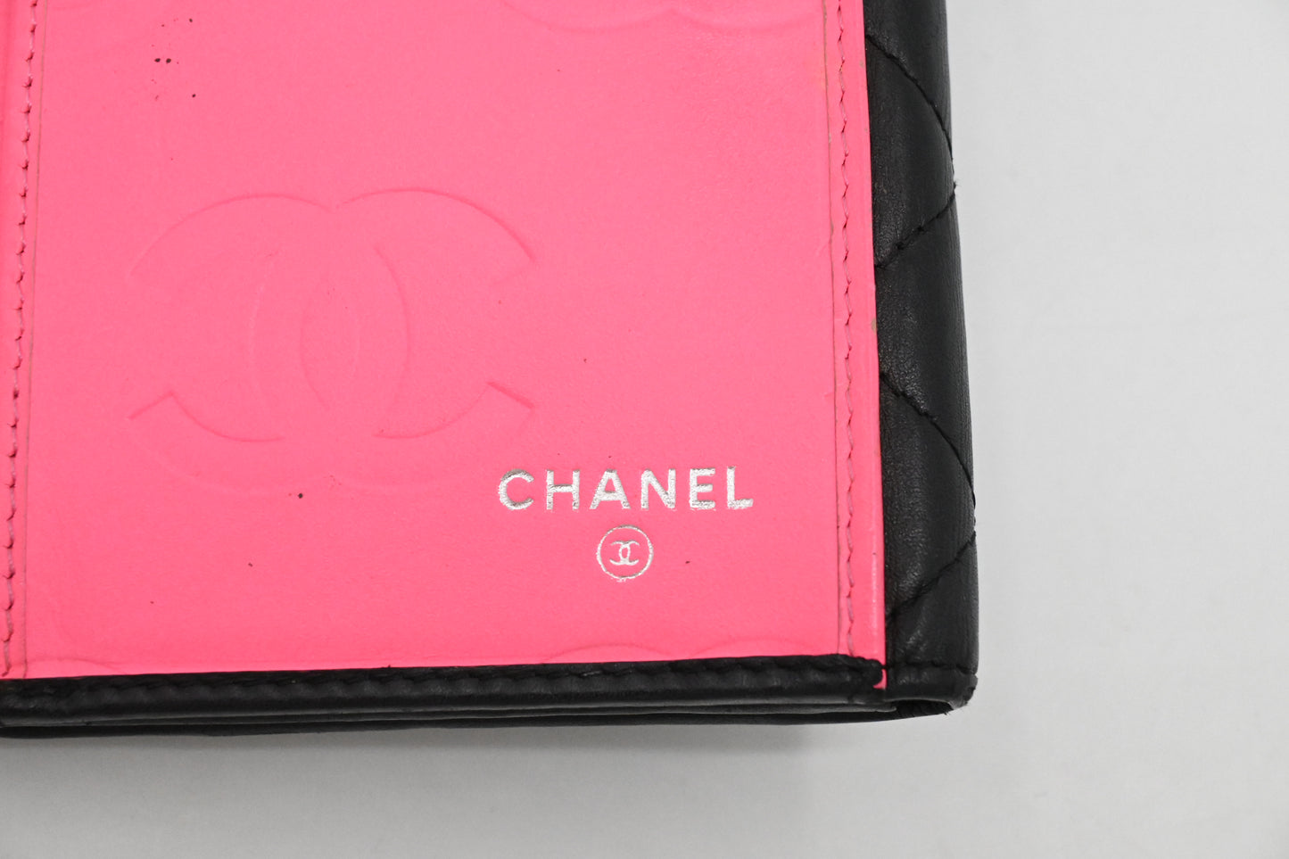 Chanel Cambon Wallet in Black Matelasse Leather