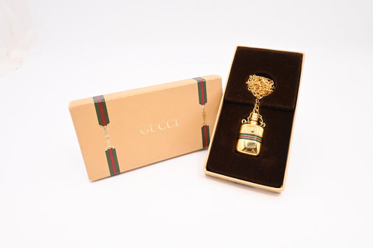 Gucci Perfume Bottle Necklace