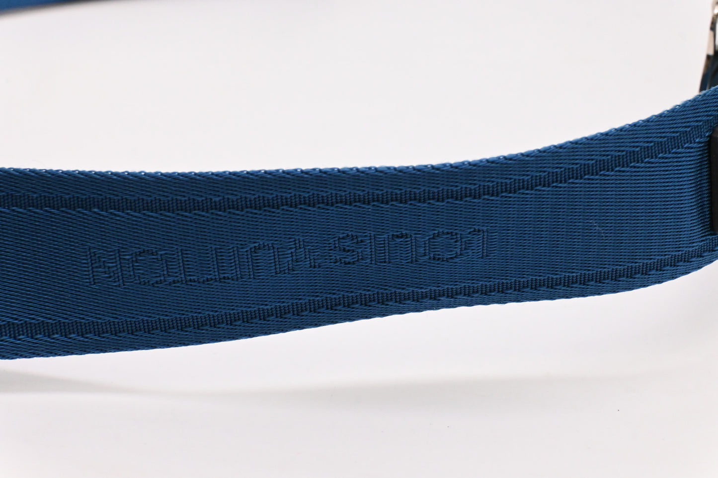 Louis Vuitton Grigori PM in Blue Taiga Leather
