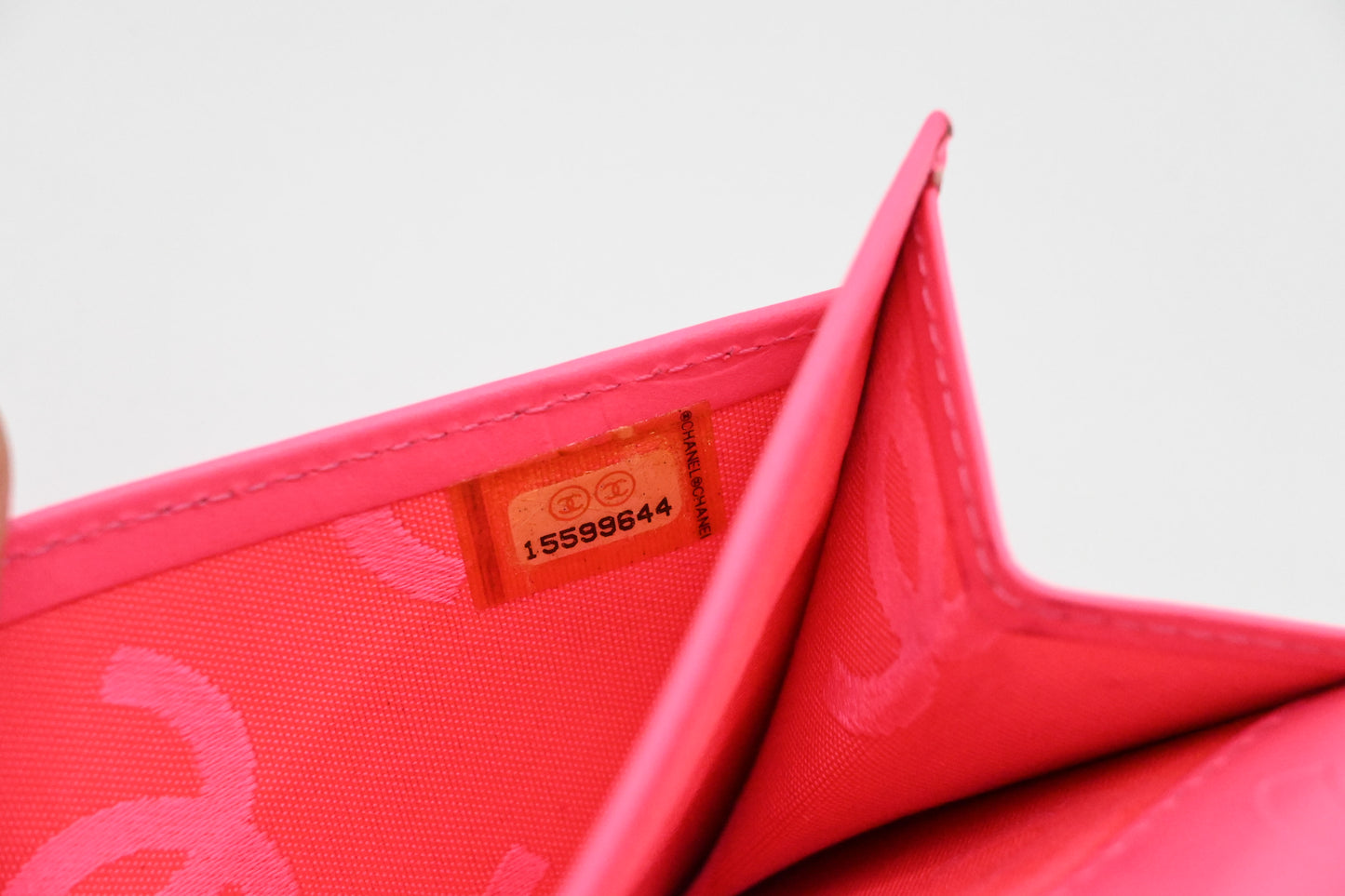 Chanel Cambon Wallet in Black Matelasse Leather