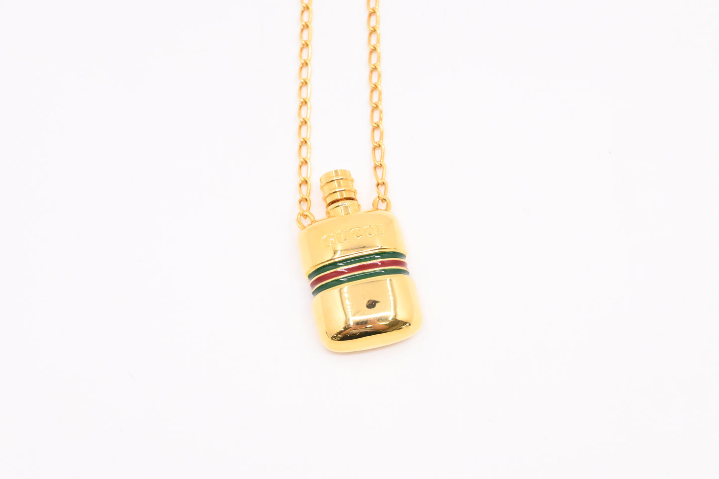 Gucci Perfume Bottle Necklace