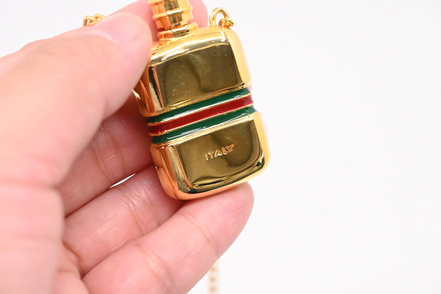 Gucci Perfume Bottle Necklace