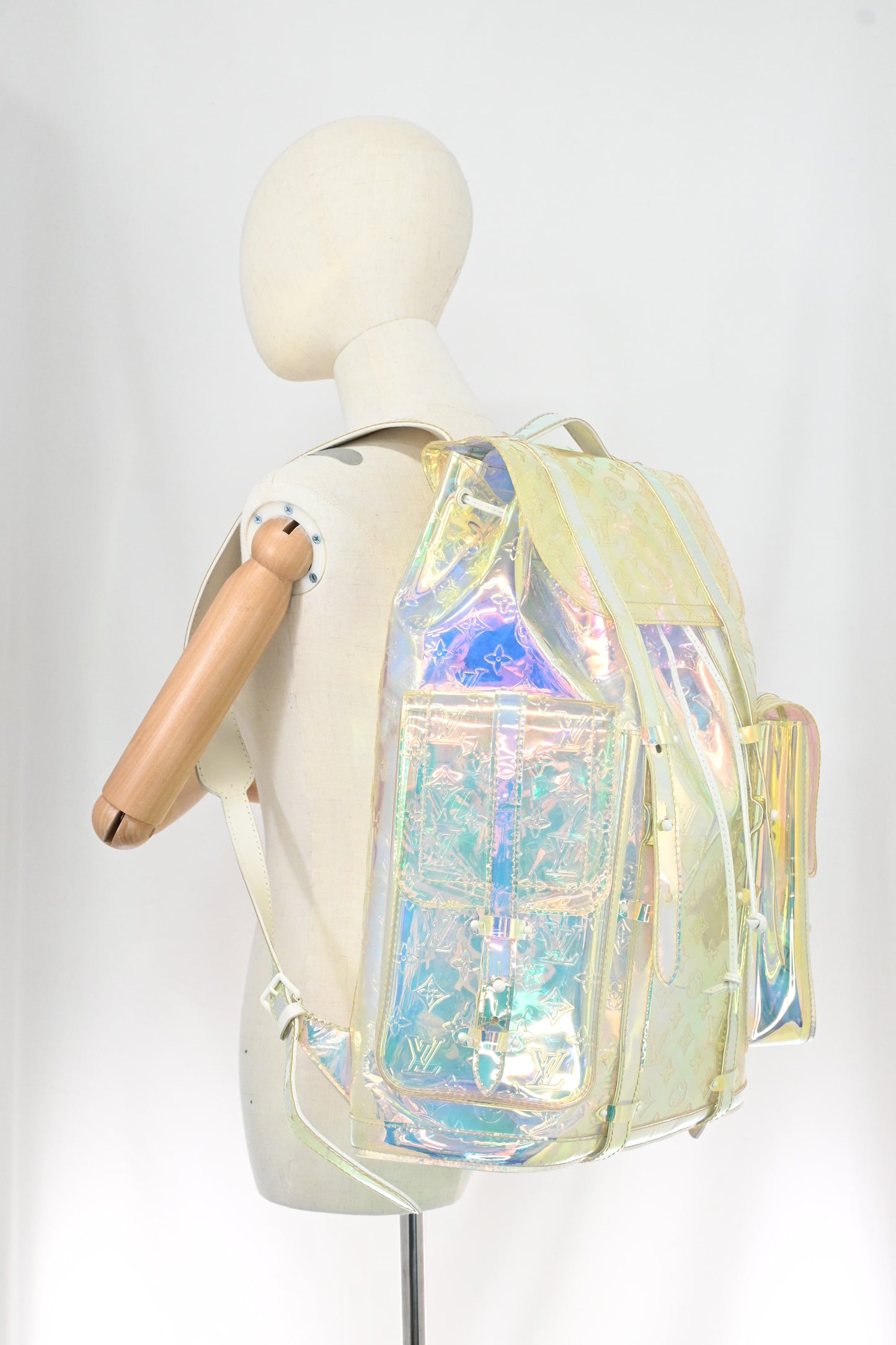 Louis Vuitton Christopher Backpack in Prism Monogram Canvas