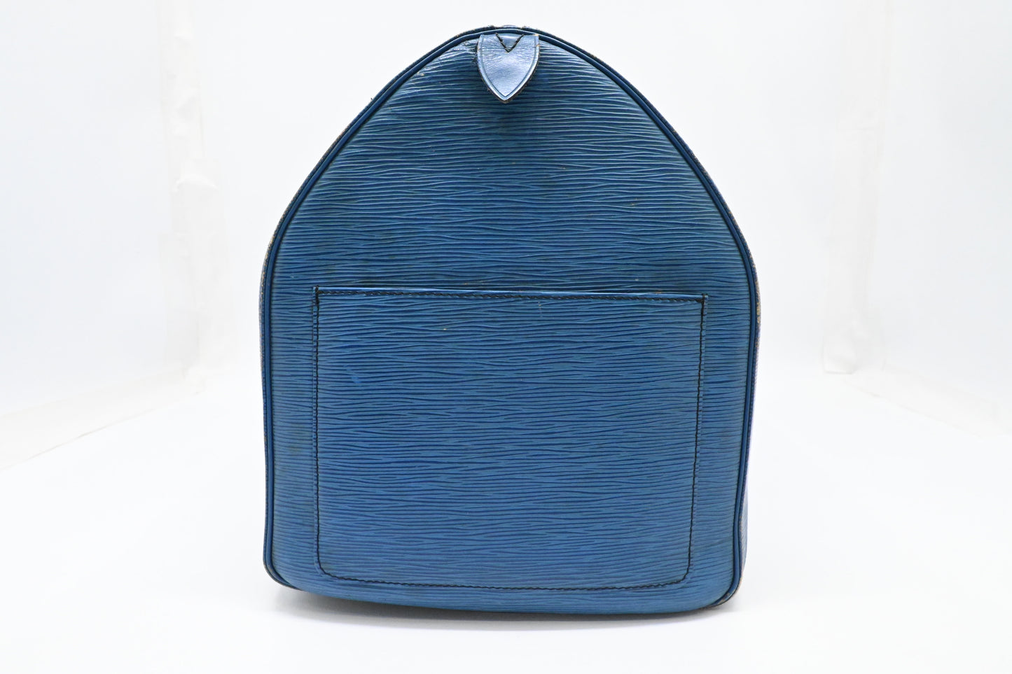 Louis Vuitton Keepall 55 in Blue Epi Leather