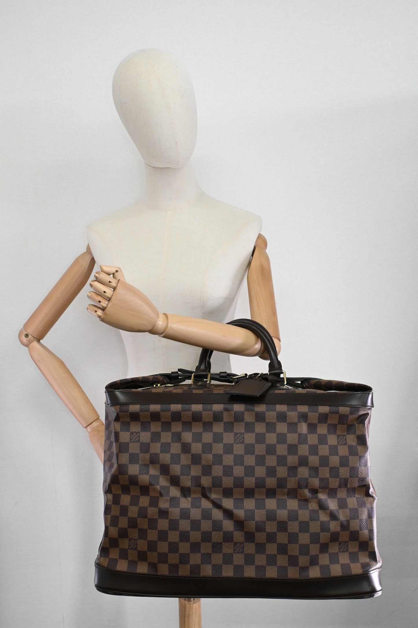 Louis Vuitton Grimaud 45 in Damier Ebene Canvas