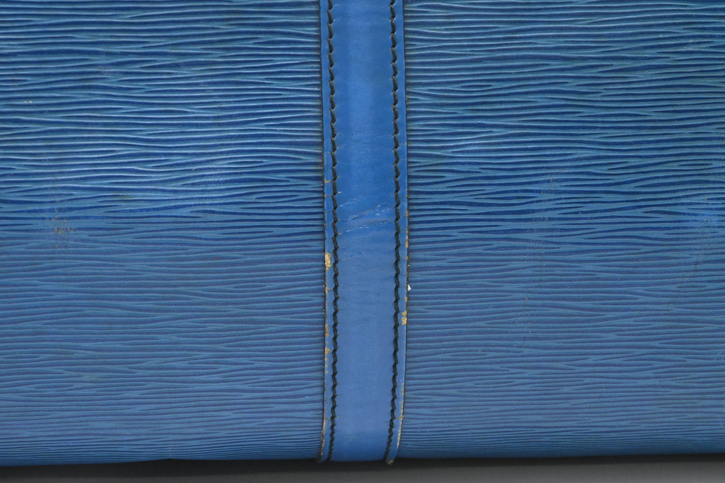 Louis Vuitton Keepall 55 in Blue Epi Leather