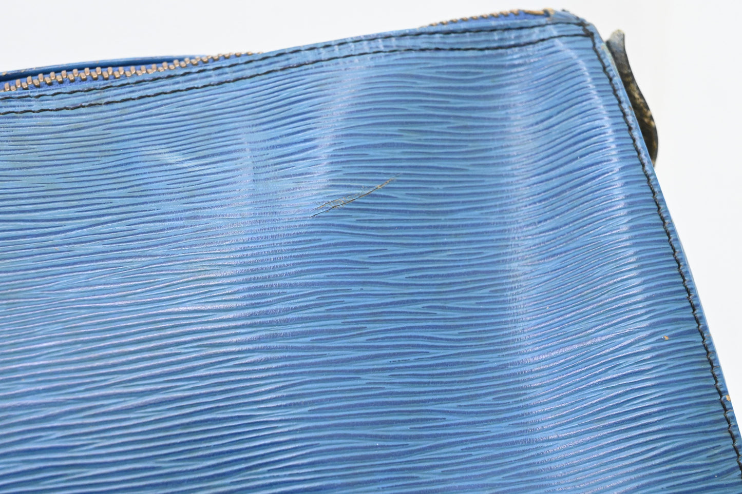 Louis Vuitton Keepall 55 in Blue Epi Leather