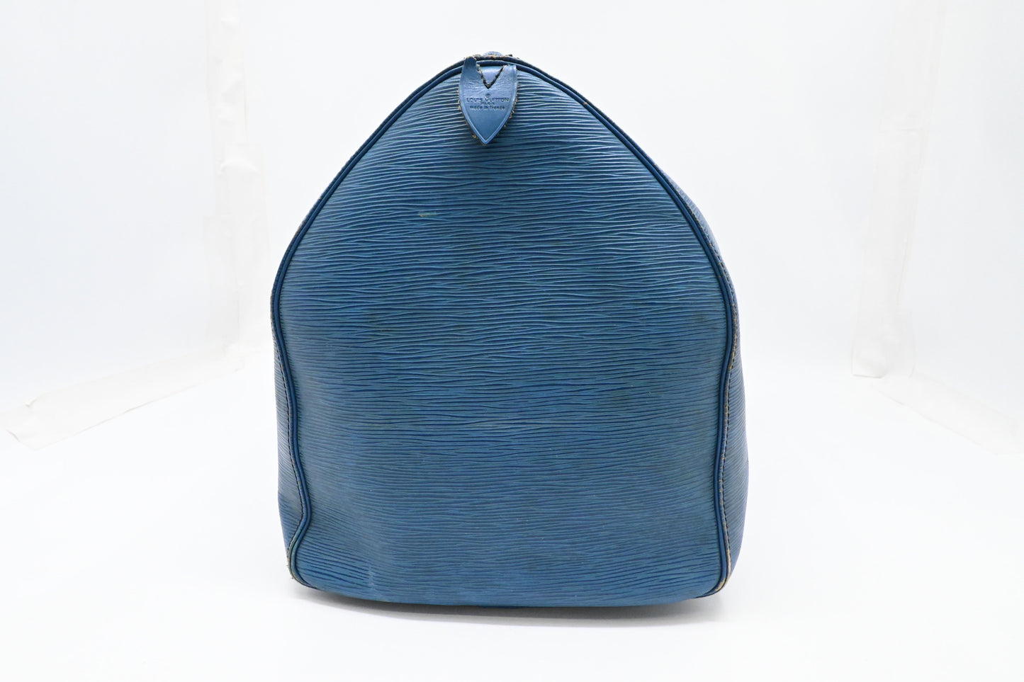 Louis Vuitton Keepall 55 in Blue Epi Leather
