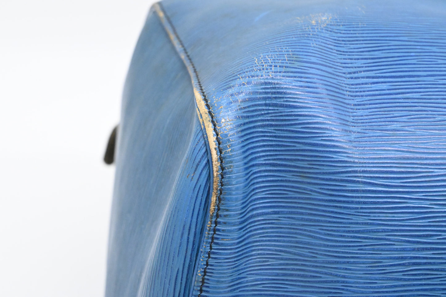 Louis Vuitton Keepall 55 in Blue Epi Leather