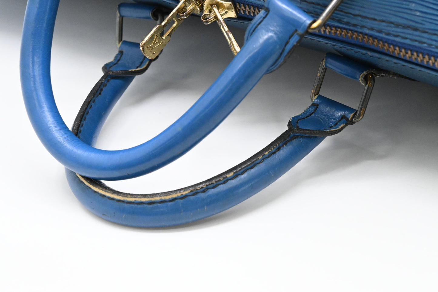 Louis Vuitton Keepall 55 in Blue Epi Leather