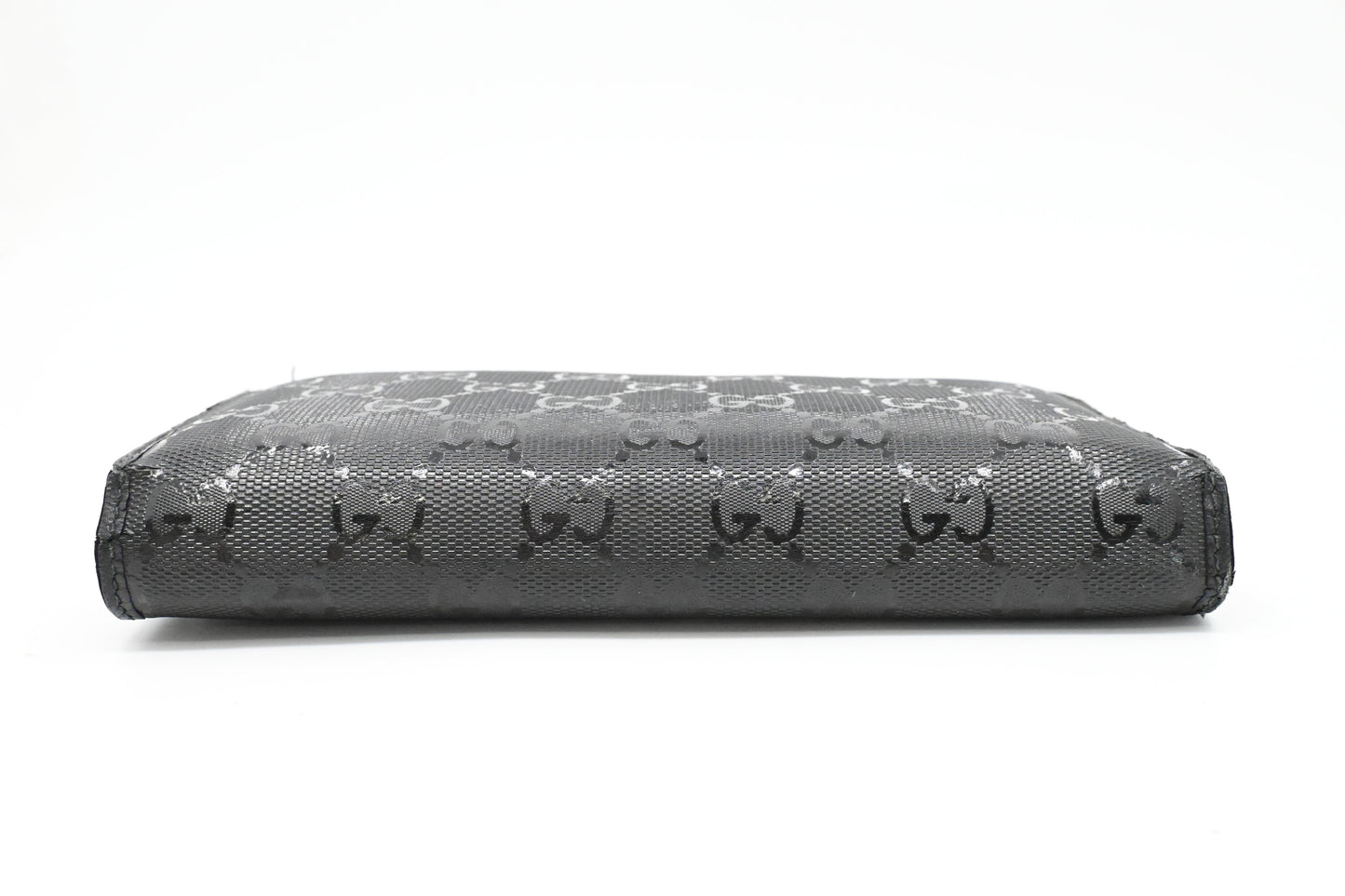 Gucci Long Wallet in Black Imprime Canvas