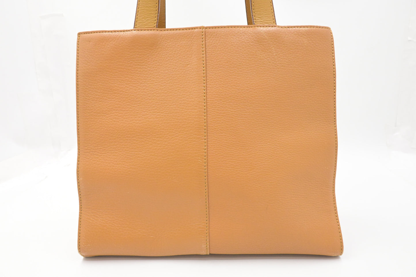 Burberry Handbag in Dark Yellow Leather