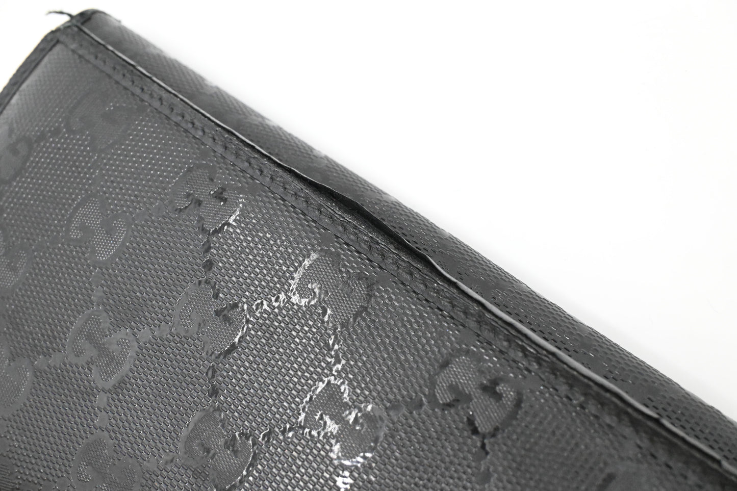 Gucci Long Wallet in Black Imprime Canvas