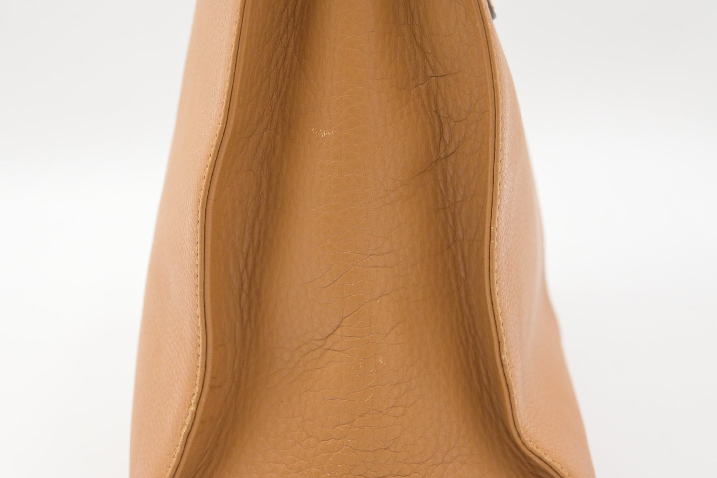 Burberry Handbag in Dark Yellow Leather