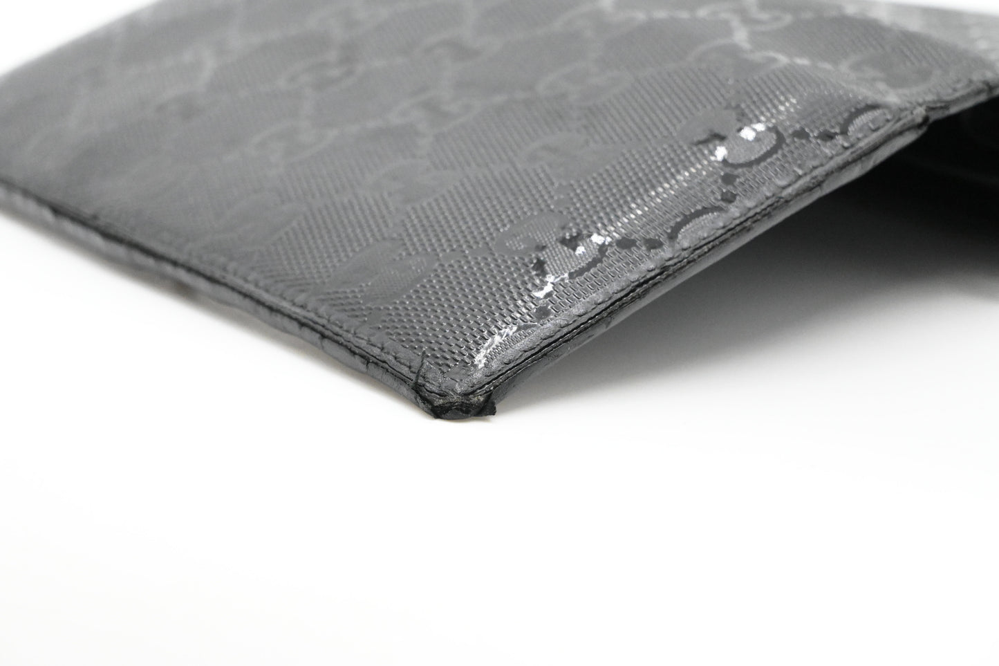 Gucci Long Wallet in Black Imprime Canvas