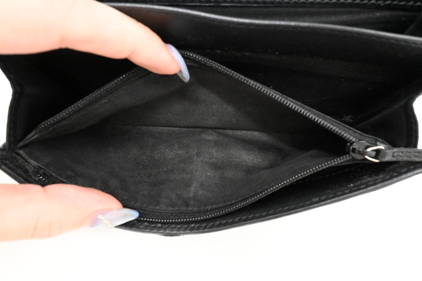 Gucci Long Wallet in Black Imprime Canvas