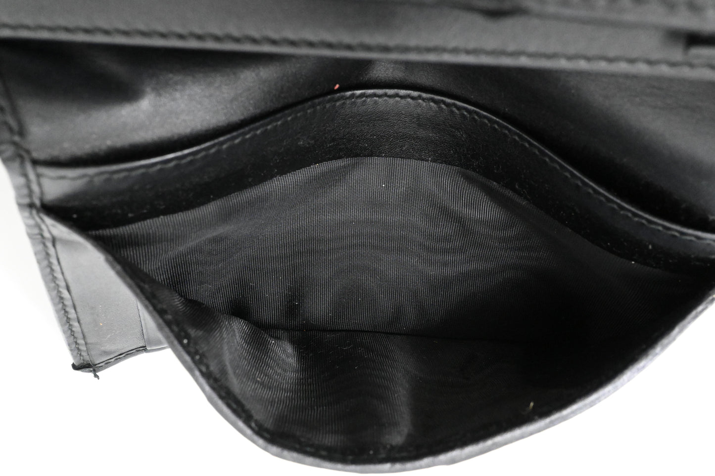 Gucci Long Wallet in Black Imprime Canvas