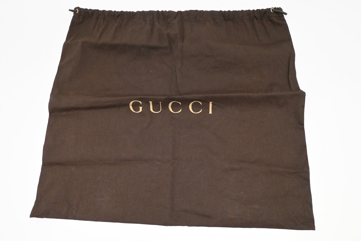 Gucci Bumbag in Black Guccissima Leather