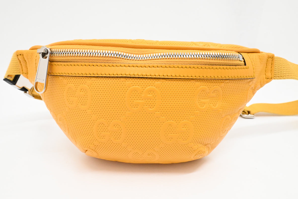 Gucci Bumbag in Yellow Guccissima Leather