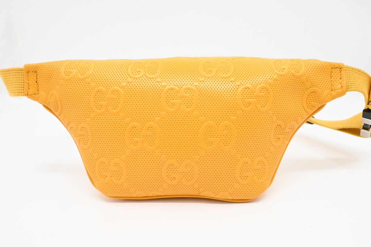 Gucci Bumbag in Yellow Guccissima Leather