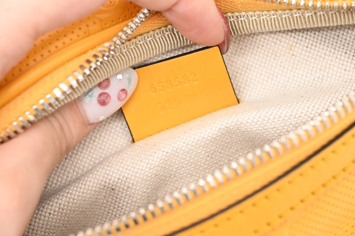 Gucci Bumbag in Yellow Guccissima Leather