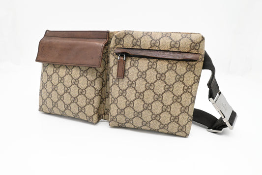 Gucci Waist Pouch in GG Supreme Canvas
