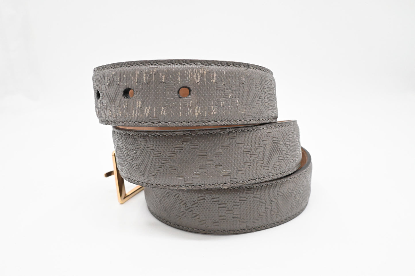 Gucci Belt in Gray Leather