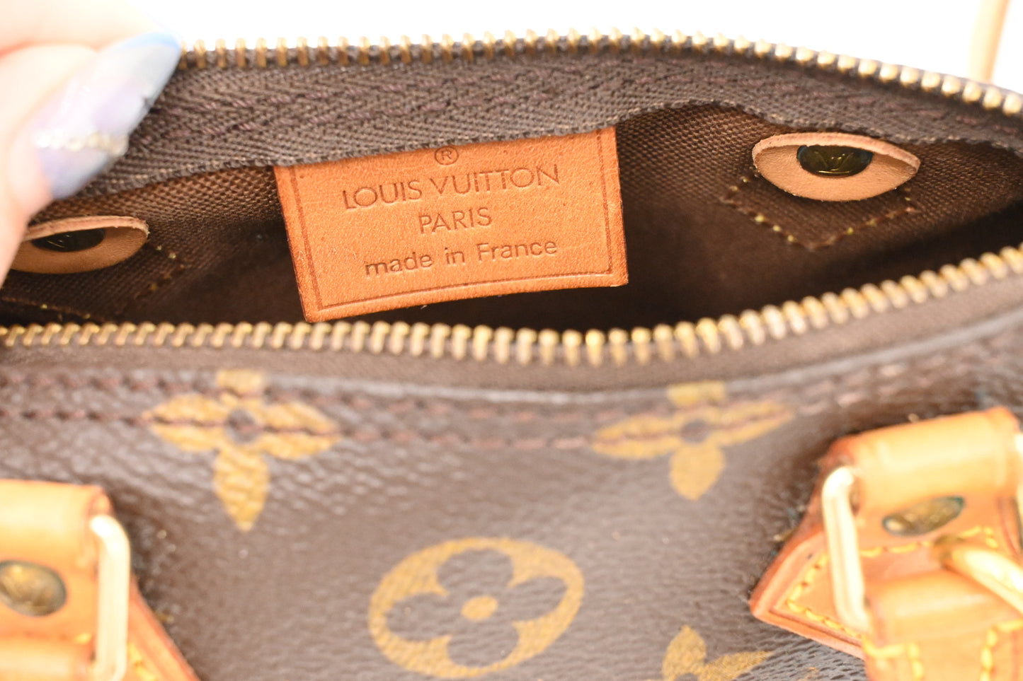 Louis Vuitton Mini Speedy in Monogram Canvas