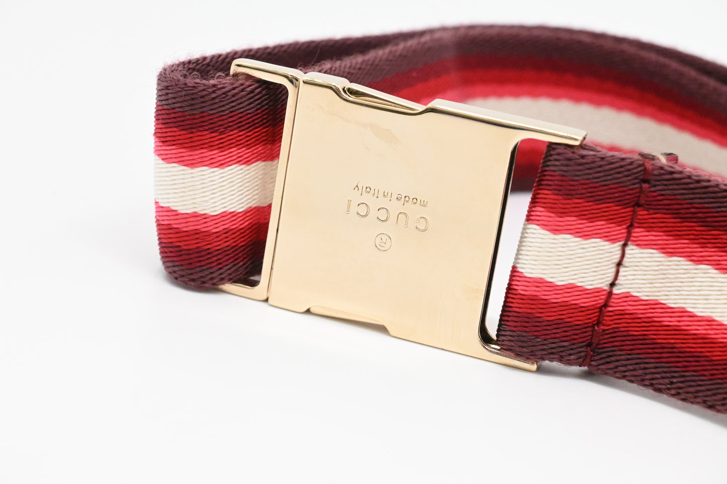 Gucci Waist Pouch in Brown Canvas