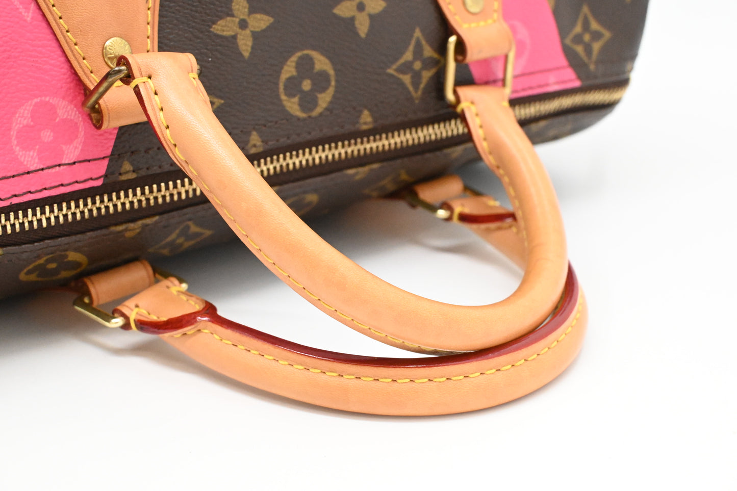 Louis Vuitton Speedy 30 in Pink Monogram V Line Canvas