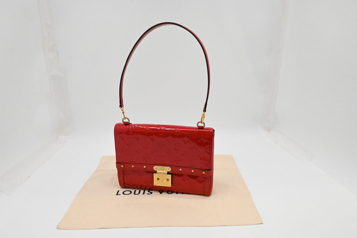 Louis Vuitton Venice in Red Vernis Leather