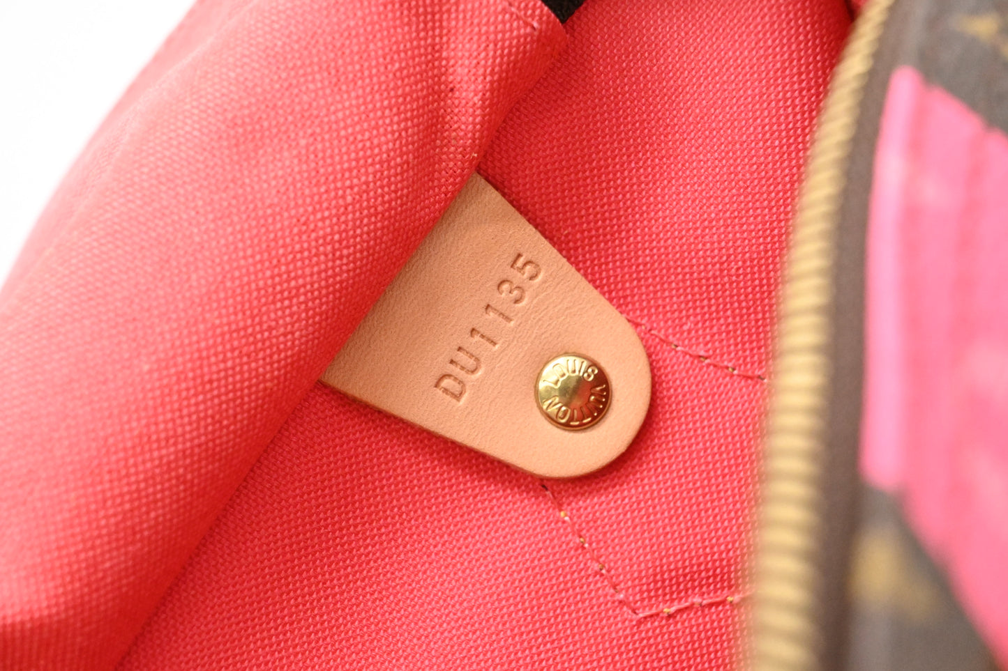 Louis Vuitton Speedy 30 in Pink Monogram V Line Canvas