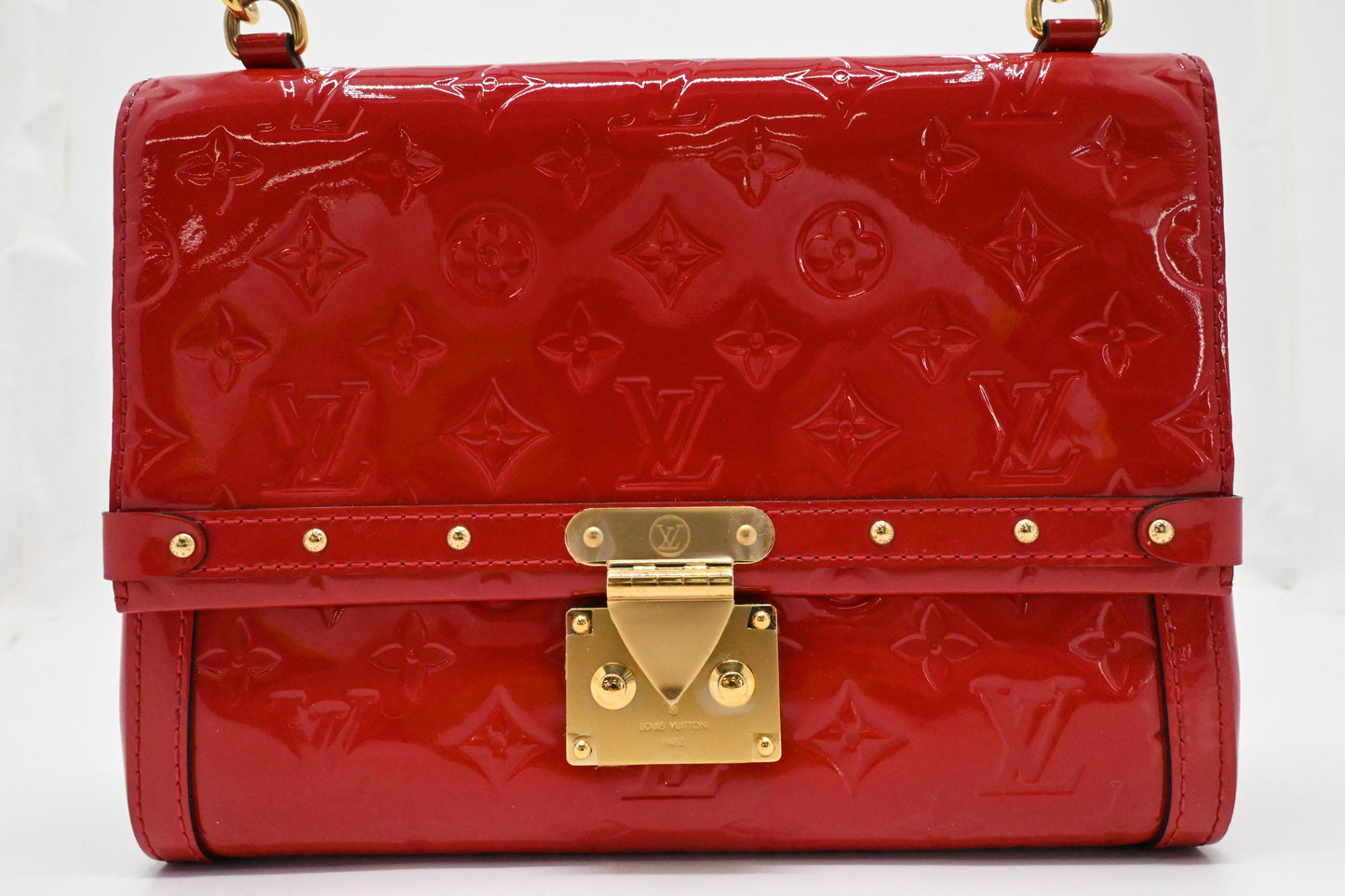Louis Vuitton Venice in Red Vernis Leather